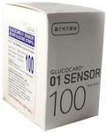 Arkray A78518 Glucocard 01 Sensor Blood Glucose Test Strip (Only Strips)