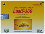 Allen Nutraceutical Lusit 369 with Omega 3-6-9 | For Healthy Heart | Capsule