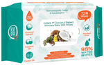 Buddsbuddy India's 1st Coconut Based Skincare Baby Wet Wipes (72 Each)