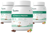 Andme Plant Based Women's Protein Powder (500gm Each) Choco Almond