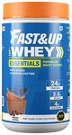 Fast&Up 100% Whey Protein Blend with BCAA & Glutamine for Muscle Support | Flavour Creamy Coffee