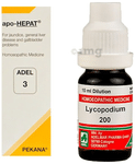 ADEL Liver Care Combo Pack of ADEL 3 Apo-Hepat Drop 20ml & Lycopodium Clavatum Dilution 200 CH 10ml