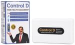 Control D Home Health Management Glucometer Blood Glucose Monitor Kit with 25 Strips Blue