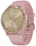 Garmin Vivomove 3S Hybrid Smartwatch Dust Rose with Light Gold