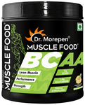 Dr. Morepen Muscle Food BCCA for Lean Muscles, Performance & Strength | Flavour Pineapple Play
