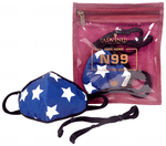 Advind Healthcare Smog-Guard N99 Pollution Mask for Kids Small Star Design without Valve