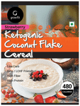 Growfit Ketogenic Coconut Flake Cereal Strawberry
