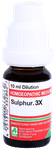 ADEL Sulphur. Dilution 3X