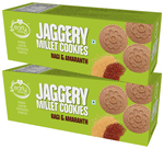 Early Foods Jaggery Millet cookies (150gm Each) Ragi & Amaranth