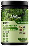 Azani Active Nutrition Active Plant Protein 100% Natural Vegan Superblend Unflavored
