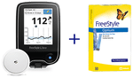 FreeStyle Combo Pack of Libre Sensor, Libre Reader and Optium Blood Glucose 50 Test Strip