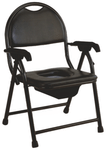 EASYCARE EC 817 Standard Steel Commode Chair Black
