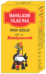 Baidyanath Mahalaxmi Vilas Ras with Gold | Manages Cold, Cough & Fever