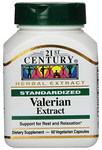 21st Century Valerian Extract Vegetarian Capsules