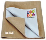 Bey Bee Waterproof Mattress Protector Dry Sheet for Babies and Adults (200cm X 140cm) Sheet XL Beige