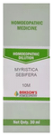 Bakson's Homoeopathy Myristica Sebifera Dilution 10M