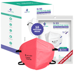 Care View Universal CV1221H N95 FFP2 Certified Headloop with 6 Layers Filtration Protective Mask