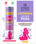 Chicnutrix Cysterhood NAC + Vitamin C Effervescent Tablet (20 Each) Yummilicious Strawberry