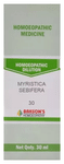 Bakson's Homoeopathy Myristica Sebifera Dilution 30