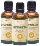 Aashman Ayurveda 100% Pure Steam Distilled Essential Oil (50ml Each) Lemongrass