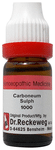 Dr. Reckeweg Carboneum Sulph Dilution 1000 CH