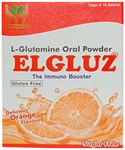 Elgluz Powder Delicious Orange Sugar Free & Gluten Free