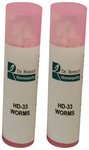 Dr. Romas Homeopathy HD-33 Worms, 2 Bottles of 2 Dram