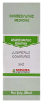 Bakson's Homoeopathy Juniperus Communis Dilution 200