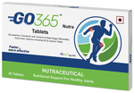 Go 365 Nutra with Glucosamine, Amino Acids, Vitamin D3, Calcium | Tablets for Healthy Joints Buy 2 Get 1 Free