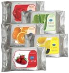 Ginni Combo Pack of Clea Cleansing & Makeup Remover Wipes Rose, Lemon, Aloevera, Orange & Strawberry (30 Wipes Each)