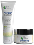 Atrimed Plant Science Combo Pack of Anti Blemish Face Wash 50ml & Anti Ageing Cream 50gm