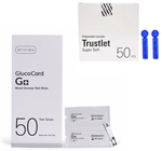 Arkray Combo Pack of Glucocard G+ Blood Glucose Monitor 50 Test Strip & 50 Lancet