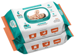 Buddsbuddy Olive Oil Light Fragranced Usable Baby Wipes with Lid (80 Each)