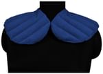 AaraamSek Microwavable Therapeutic Herbal Heating Pad for Neck Pain Navy Blue