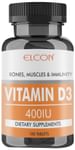 Elcon Vitamin D3 400IU Tablet