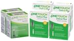 Combo of 2 Pack of OneTouch Select Plus Test Strip (50 Each) & 4 Pack of OneTouch Delica Plus Lancet (25 Each)