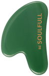 Be Soulfull Natural Green Jade Gua Sha Face Massaging Stone