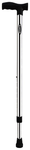 Guardian Adjustable Walking Stick Chrome Steel