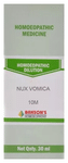 Bakson's Homoeopathy Nux Vomica Dilution 10M