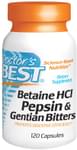Doctor's Best Betaine HCl, Pepsin & Gentian Bitters Capsule | For Digestive Efficiency
