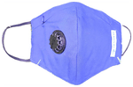 Crusaders Washable Marathon Mask N99 + Carbon 4 Layer Filter Blue