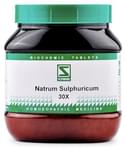 Dr Willmar Schwabe India Natrum Sulphuricum Biochemic Tablet 30X
