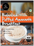 Growfit Balanced Puffed Amaranth Breakfast Cereal Chocolate