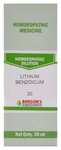 Bakson's Homoeopathy Lithium Benzoicum Dilution 30