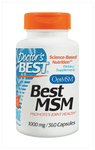Doctor's Best MSM with OptiMSM 1000mg Capsule | For Joint Health
