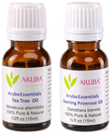 Aruba Essentials Combo Pack of Tea Tree Oil & Evening Primrose Oil (15ml Each)