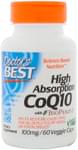 Doctor's Best High Absorption CoQ10 with Bioperine 100mg Veggie Caps | For Heart & Energy