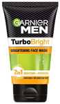 Garnier Men Face Wash Turbo Bright Brightening