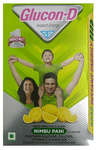 Glucon-D with Glucose, Calcium, Vitamin C & Sucrose | Nutrition Booster Nimbu Pani