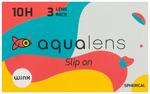 Aqualens 10H Monthly Disposable Contact Lens with UV Protection Optical Power -0.5 Transparent Spherical